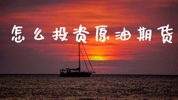 怎么投资原油期货_https://wap.sdxiaoxijinshu.com_财经_第1张