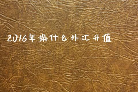 2016年换什么外汇升值_https://wap.sdxiaoxijinshu.com_财经_第1张