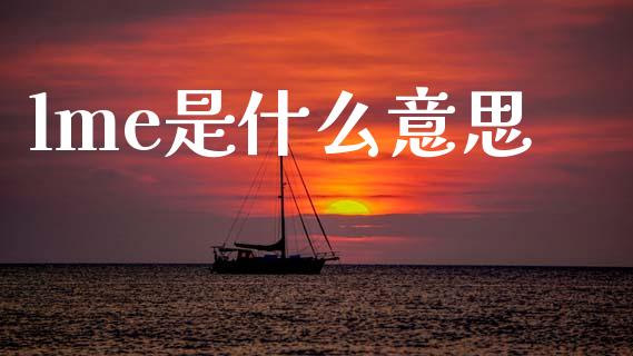 lme是什么意思_https://wap.sdxiaoxijinshu.com_期货_第1张