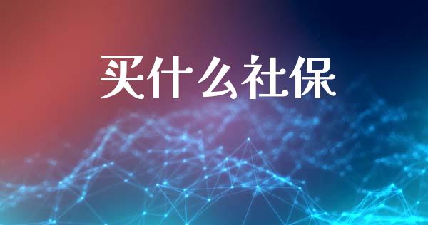 买什么社保_https://wap.sdxiaoxijinshu.com_财经_第1张