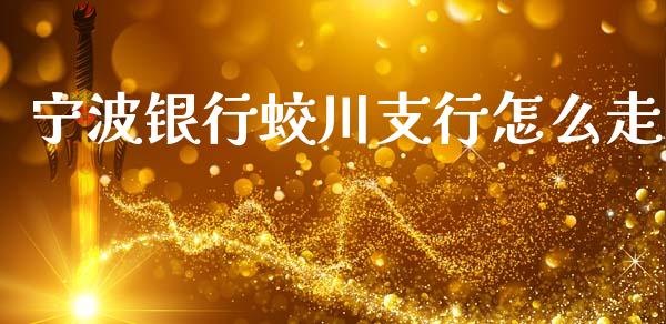 宁波银行蛟川支行怎么走_https://wap.sdxiaoxijinshu.com_金融_第1张