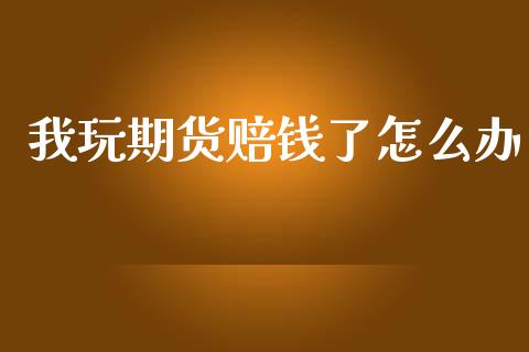 我玩期货赔钱了怎么办_https://wap.sdxiaoxijinshu.com_理财_第1张