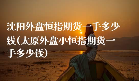 沈阳外盘恒指期货一手多少钱(太原外盘小恒指期货一手多少钱)_https://wap.sdxiaoxijinshu.com_金融_第1张