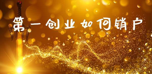 第一创业如何销户_https://wap.sdxiaoxijinshu.com_理财_第1张