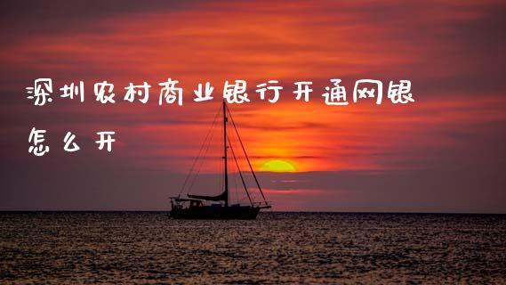 深圳农村商业银行开通网银怎么开_https://wap.sdxiaoxijinshu.com_金融_第1张