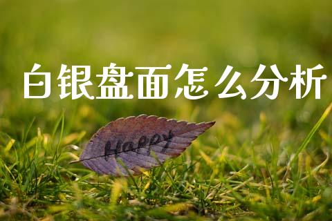 白银盘面怎么分析_https://wap.sdxiaoxijinshu.com_金融_第1张