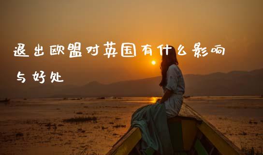 退出欧盟对英国有什么影响与好处_https://wap.sdxiaoxijinshu.com_期货_第1张