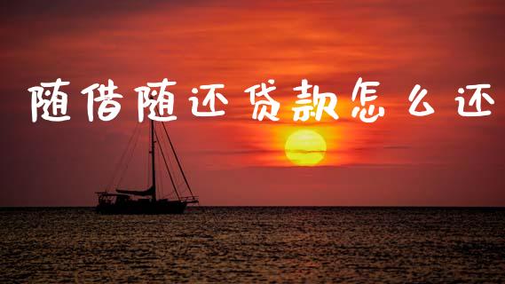 随借随还贷款怎么还_https://wap.sdxiaoxijinshu.com_金融_第1张