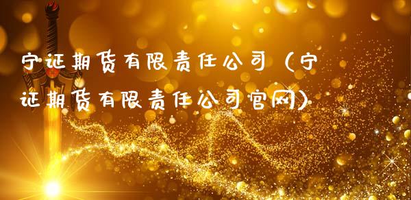 宁证期货有限责任公司（宁证期货有限责任公司官网）_https://wap.sdxiaoxijinshu.com_理财_第1张