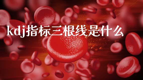 kdj指标三根线是什么_https://wap.sdxiaoxijinshu.com_期货_第1张