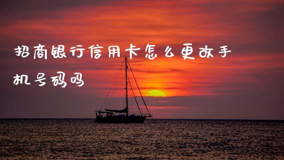 招商银行信用卡怎么更改手机号码吗_https://wap.sdxiaoxijinshu.com_金融_第1张