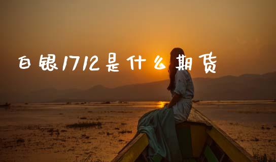 白银1712是什么期货_https://wap.sdxiaoxijinshu.com_期货_第1张