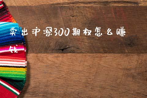 卖出沪深300期权怎么赚钱_https://wap.sdxiaoxijinshu.com_期货_第1张