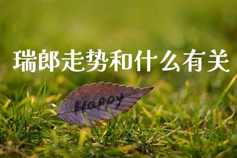瑞郎走势和什么有关_https://wap.sdxiaoxijinshu.com_财经_第1张
