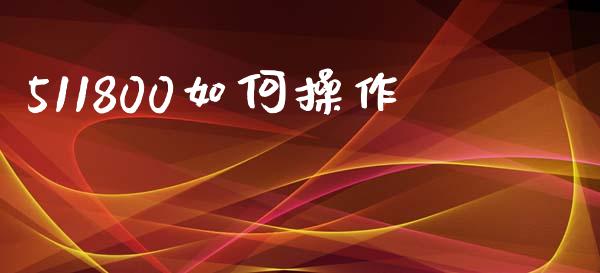 511800如何操作_https://wap.sdxiaoxijinshu.com_金融_第1张
