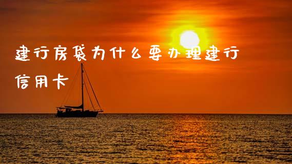 建行房袋为什么要办理建行信用卡_https://wap.sdxiaoxijinshu.com_理财_第1张