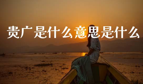 贵广是什么意思是什么_https://wap.sdxiaoxijinshu.com_期货_第1张