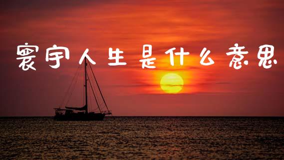 寰宇人生是什么意思_https://wap.sdxiaoxijinshu.com_理财_第1张