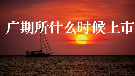 广期所什么时候上市_https://wap.sdxiaoxijinshu.com_期货_第1张