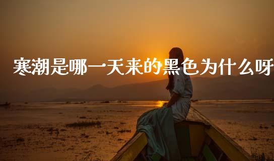 寒潮是哪一天来的黑色为什么呀_https://wap.sdxiaoxijinshu.com_财经_第1张