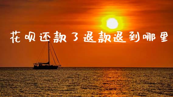 花呗还款了退款退到哪里_https://wap.sdxiaoxijinshu.com_理财_第1张