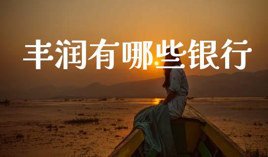 丰润有哪些银行_https://wap.sdxiaoxijinshu.com_理财_第1张