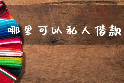 哪里可以私人借款_https://wap.sdxiaoxijinshu.com_理财_第1张