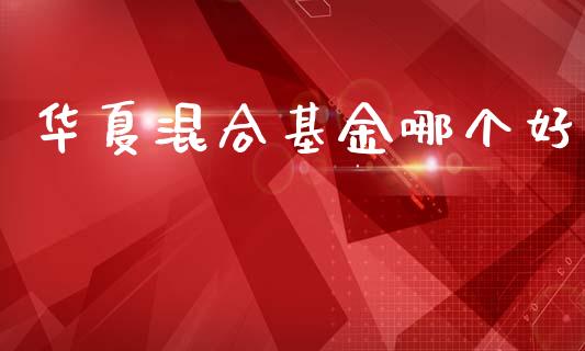 华夏混合基金哪个好_https://wap.sdxiaoxijinshu.com_理财_第1张