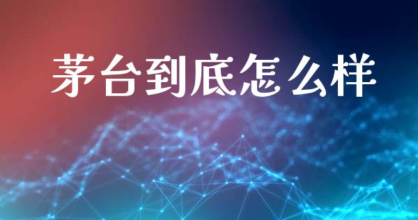 茅台到底怎么样_https://wap.sdxiaoxijinshu.com_理财_第1张