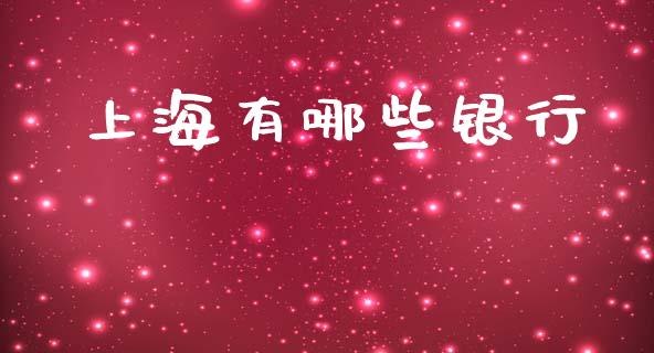 上海有哪些银行_https://wap.sdxiaoxijinshu.com_理财_第1张