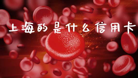 上海的是什么信用卡_https://wap.sdxiaoxijinshu.com_金融_第1张