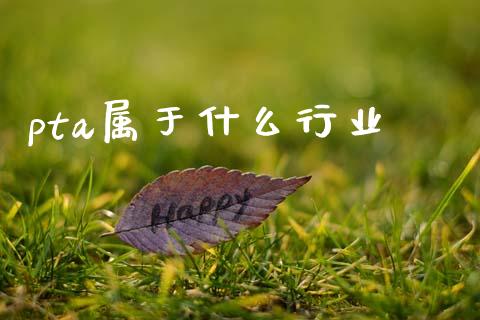 pta属于什么行业_https://wap.sdxiaoxijinshu.com_期货_第1张