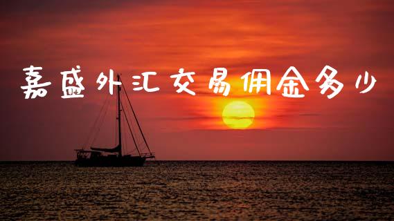 嘉盛外汇交易佣金多少_https://wap.sdxiaoxijinshu.com_财经_第1张