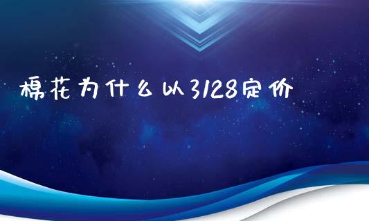 棉花为什么以3128定价_https://wap.sdxiaoxijinshu.com_期货_第1张